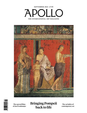 Cover of Apollo Magazine (UK)