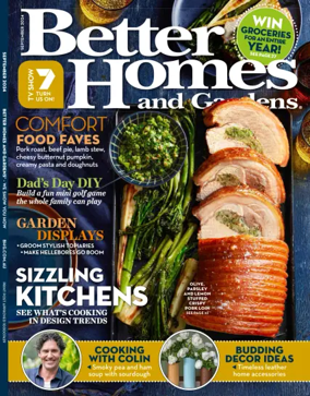 Cover of Better Homes and Gardens (Australia)