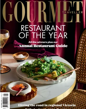 Cover of Gourmet Traveller (Australia)