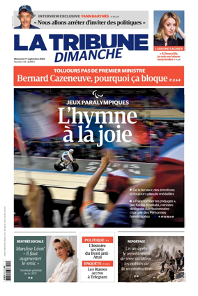 Cover of La Tribune Dimanche (France)