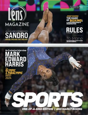 Cover of Lens Magazine