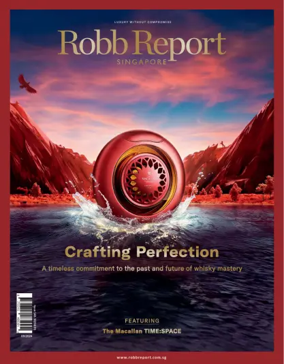 Cover of Robb Report Singapore