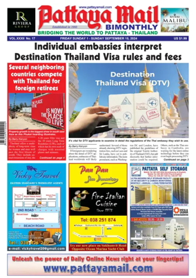 Cover of Pattaya Mail