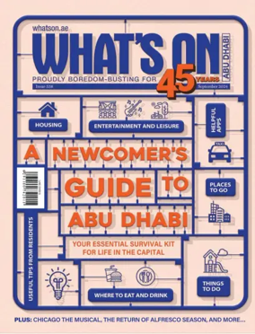 Cover of What's On (Abu Dhabi)
