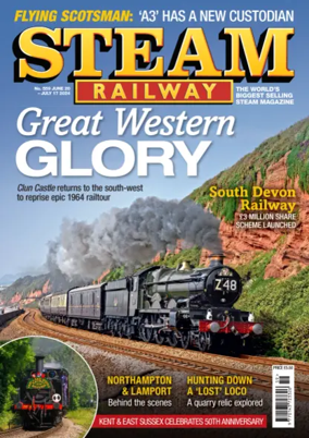 Cover of Steam Railway (UK)