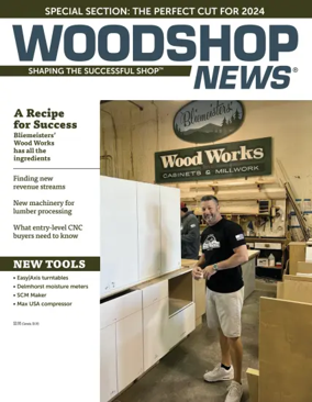 Cover of Woodshop News