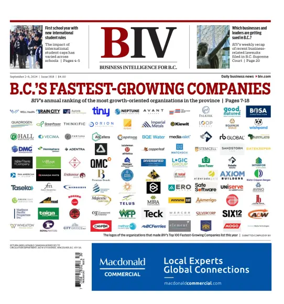 Cover of Business in Vancouver