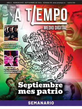 Cover of Semanario A Tiempo