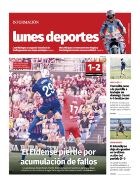 Cover of Deporte Lunes