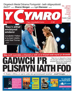 Cover of Y Cymro