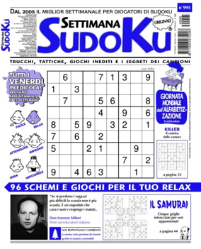 Cover of Settimana Sudoku
