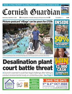 Cover of Cornish Guardian (Bodmin & East Cornwall)