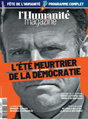 Cover of L'HUMANITE MAGAZINE