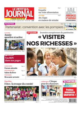 Cover of Le Petit Journal - L'hebdo local du Lot
