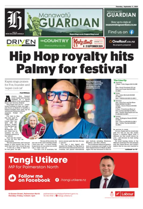 Cover of Manawatu Guardian
