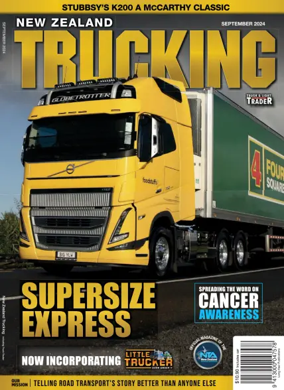 Cover of NZ Trucking Magazine