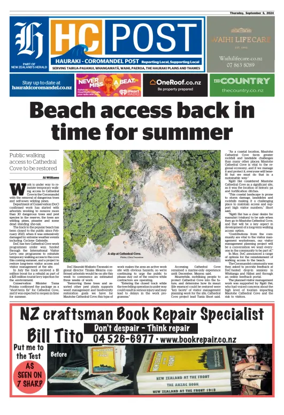 Cover of Waihi Leader