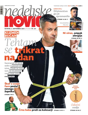 Cover of Nedeljske Novice