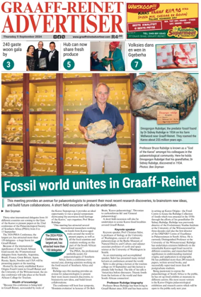 Cover of Graaff-Reinet Advertiser
