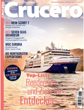 Cover of Crucero - Das Kreuzfahrtmagazin