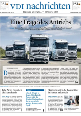 Cover of VDI Nachrichten