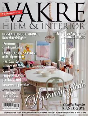 Cover of Vakre Hjem & Interiør