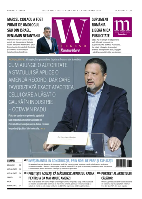 Cover of Romania Libera - Friday Edition