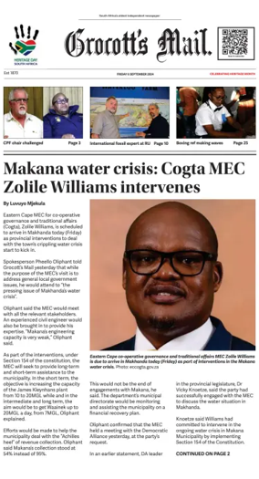 Cover of Grocott's Mail