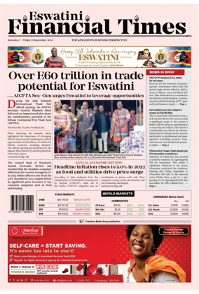 Cover of Eswatini Financial Times