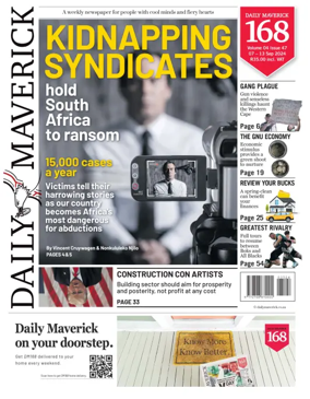 Cover of Daily Maverick
