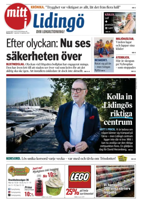 Cover of Mitt i Lidingö