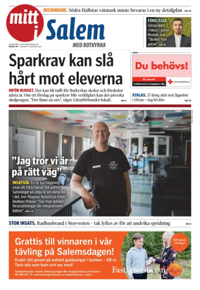 Cover of Mitt i Salem