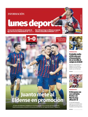 Cover of Deporte Lunes