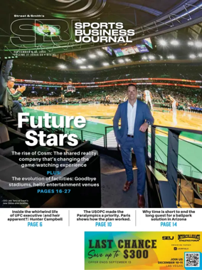 Cover of Sports Business Journal