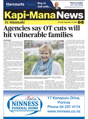 Cover of Kapi-Mana News