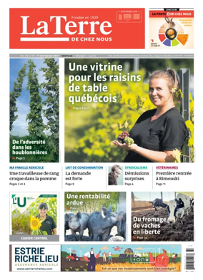 Cover of La Terre de chez nous