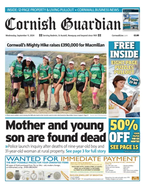 Cover of Cornish Guardian (St. Austell & Fowey)