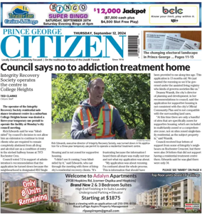 Cover of The Prince George Citizen