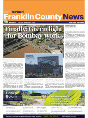 Cover of Franklin County News