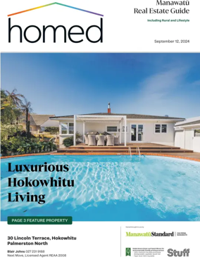 Cover of Homed Manawatu Standard