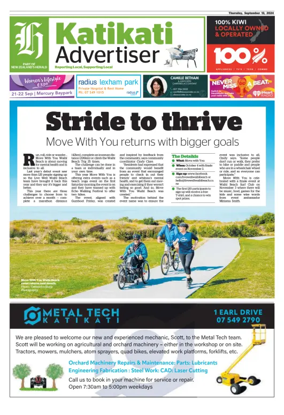 Cover of Katikati Advertiser