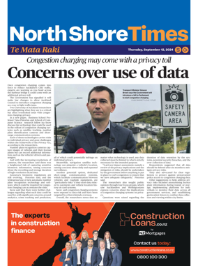 Cover of North Shore Times