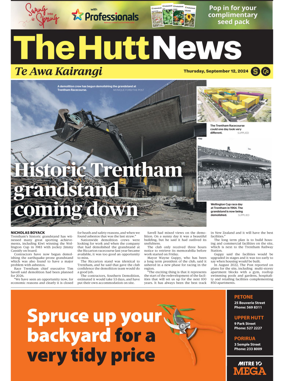 Cover of The Hutt News