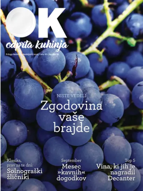 Cover of Odprta Kuhinja for Slovenske Novice