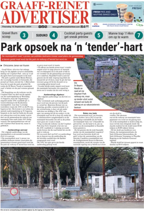 Cover of Graaff-Reinet Advertiser