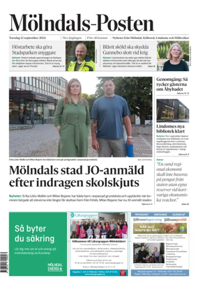 Cover of Molndals-Posten