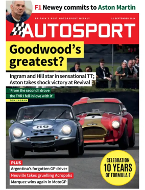 Cover of Autosport (UK)