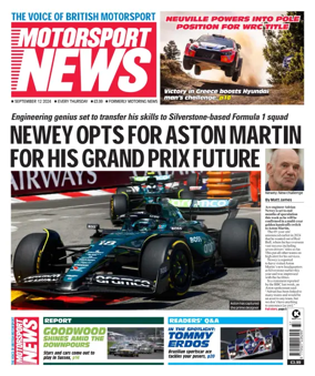 Cover of Motor Sport News