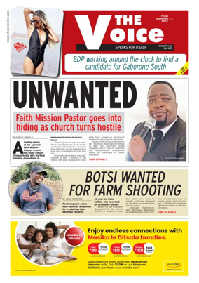 Cover of The Voice (Botswana)