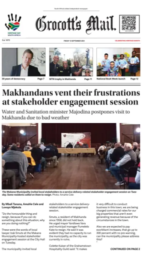 Cover of Grocott's Mail